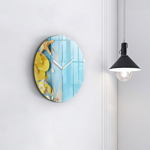 Horloge ronde Accessoires et planches de plage