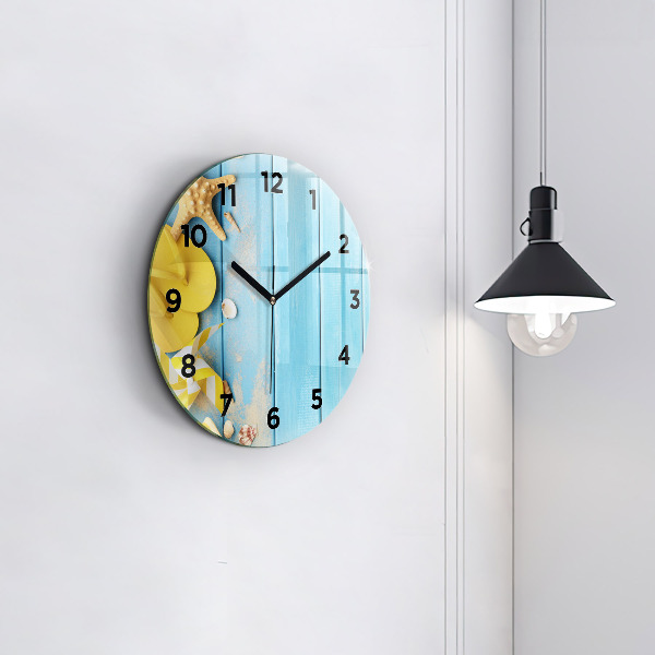 Horloge ronde Accessoires et planches de plage