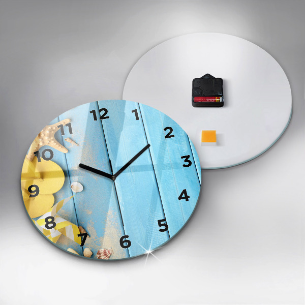 Horloge ronde Accessoires et planches de plage