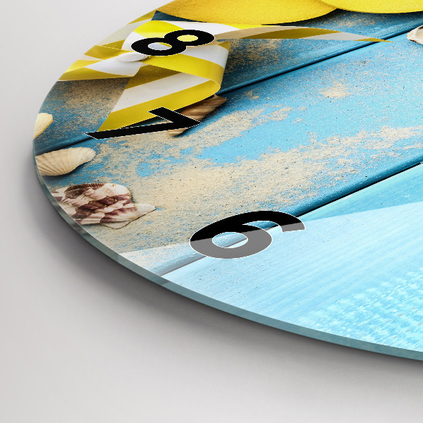 Horloge ronde Accessoires et planches de plage