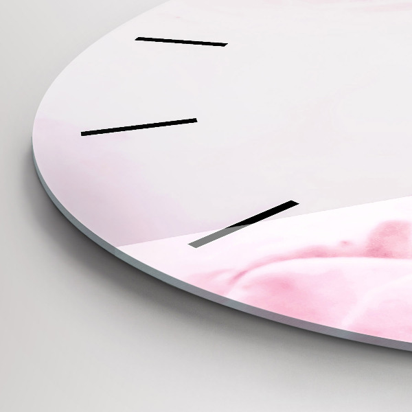 Horloge ronde Fleurs en fleurs