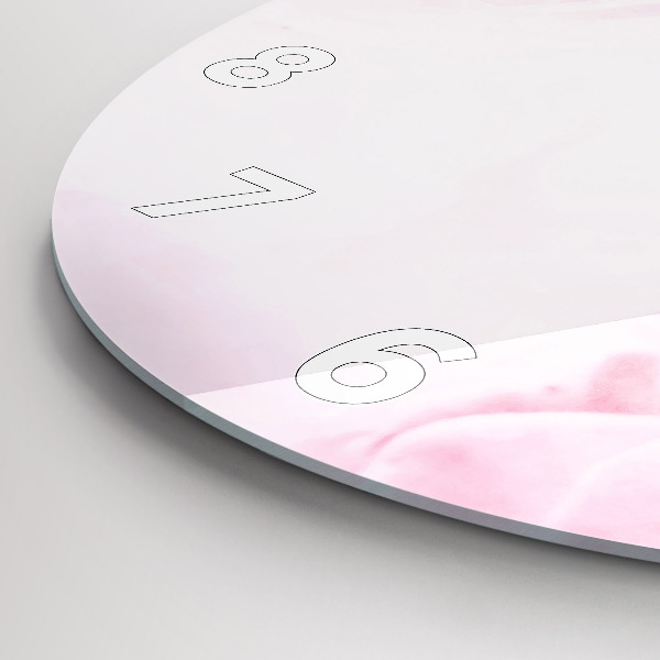 Horloge ronde Fleurs en fleurs