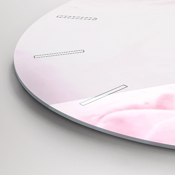 Horloge ronde Fleurs en fleurs