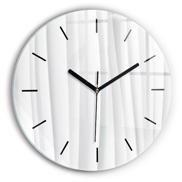 Horloge ronde Texture des vagues