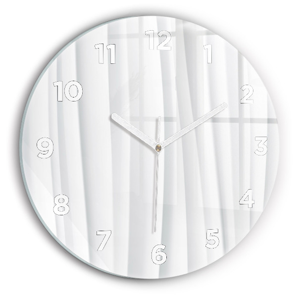 Horloge ronde Texture des vagues