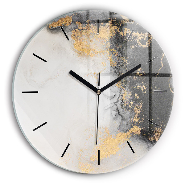 Horloge ronde Marbre artistique