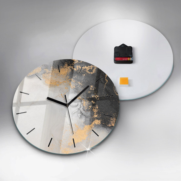 Horloge ronde Marbre artistique