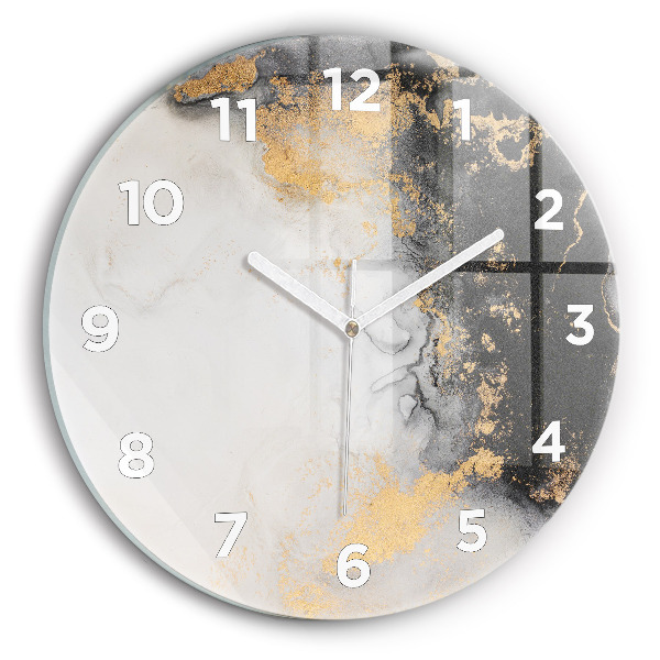 Horloge ronde Marbre artistique