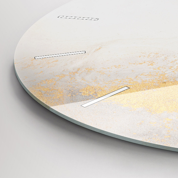 Horloge ronde Marbre artistique