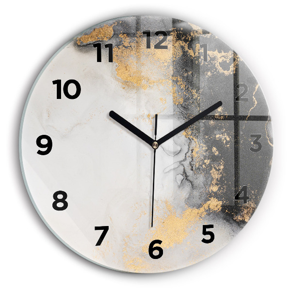 Horloge ronde Marbre artistique