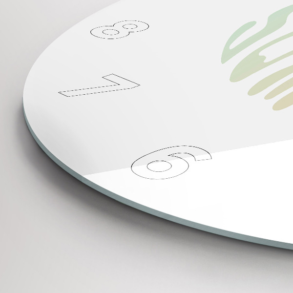 Horloge ronde 'Bonjour l''été !'