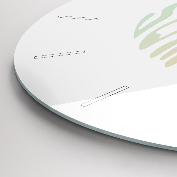 Horloge ronde 'Bonjour l''été !'