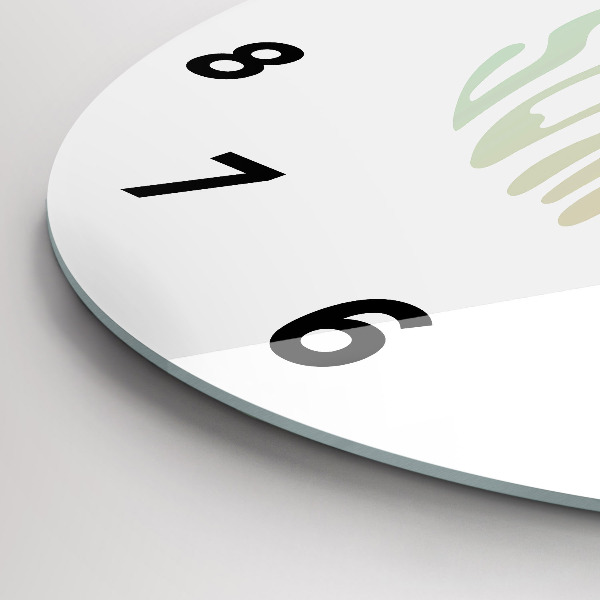 Horloge ronde 'Bonjour l''été !'