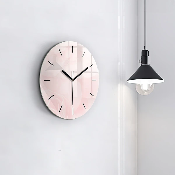 Horloge ronde Roses