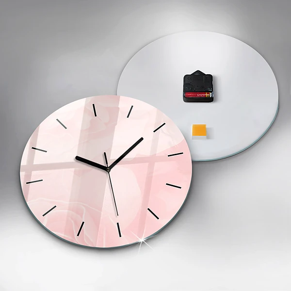 Horloge ronde Roses