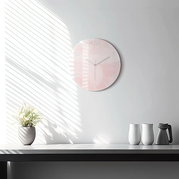 Horloge ronde Roses