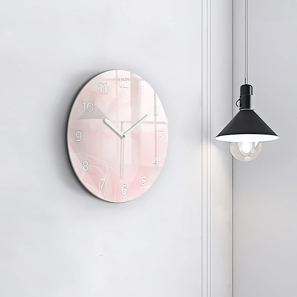 Horloge ronde Roses