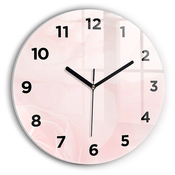 Horloge ronde Roses