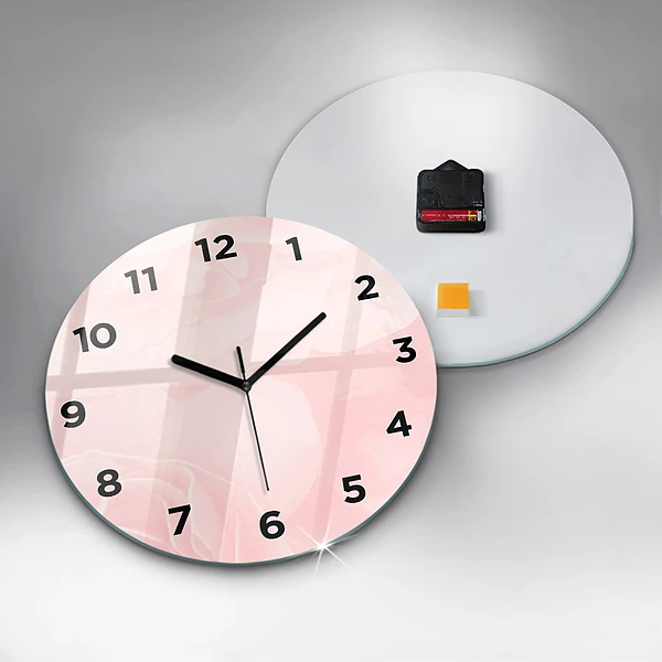 Horloge ronde Roses