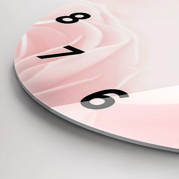 Horloge ronde Roses
