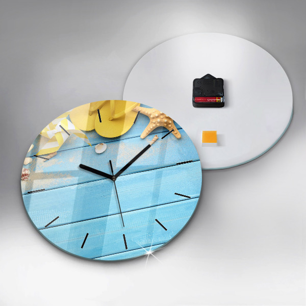 Horloge ronde Accessoires et planches de plage