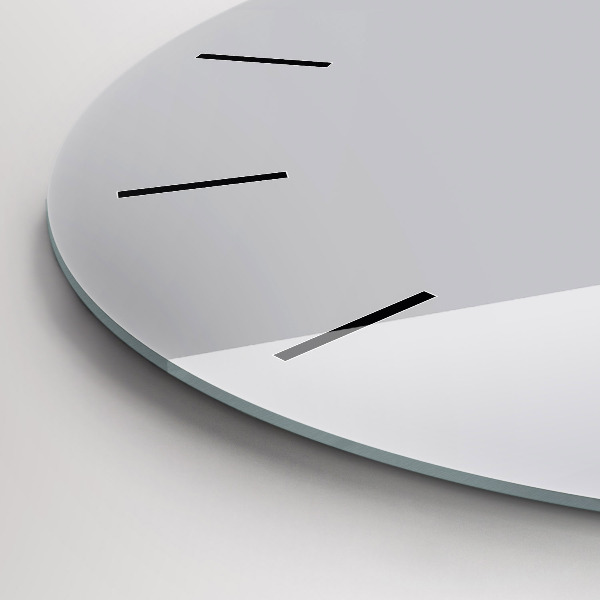 Horloge ronde Gris clair