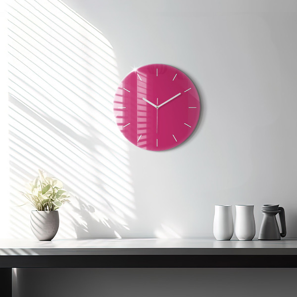 Horloge ronde Rose