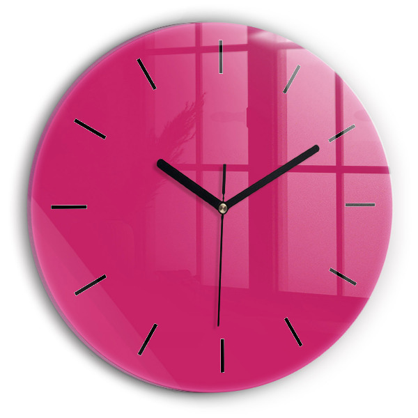 Horloge ronde Rose