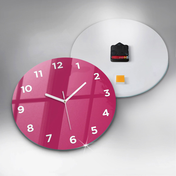 Horloge ronde Rose