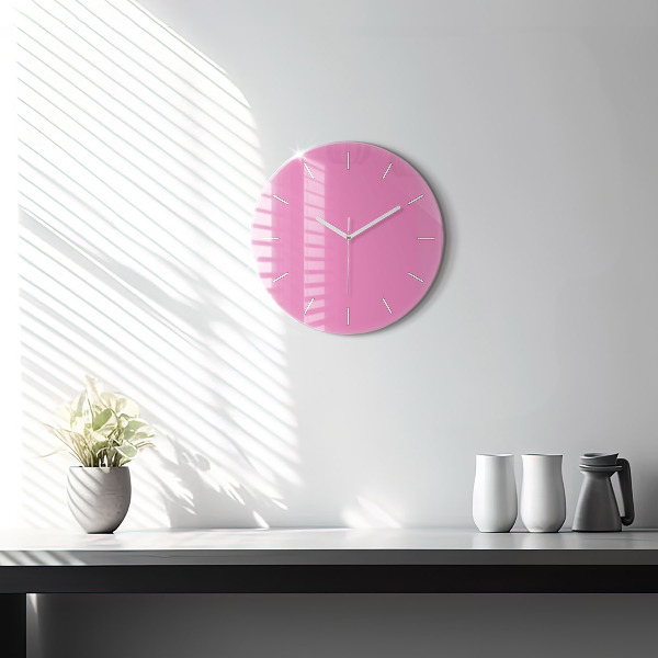 Horloge ronde Rose