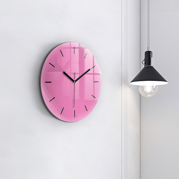 Horloge ronde Rose