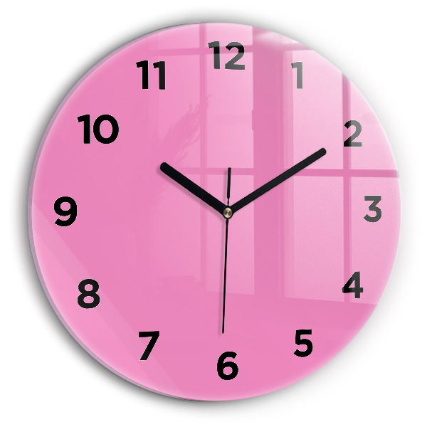 Horloge ronde Rose