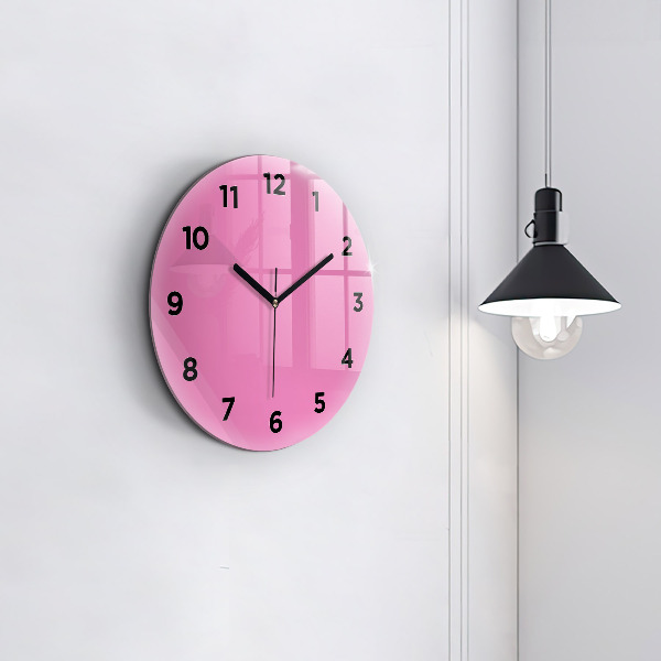 Horloge ronde Rose