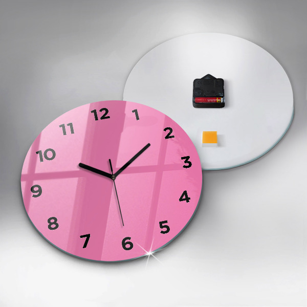 Horloge ronde Rose