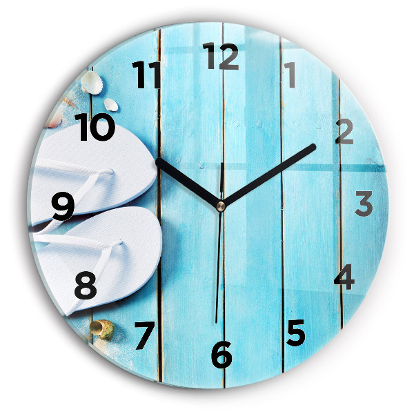 Horloge ronde Accessoires de vacances