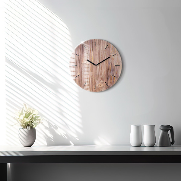 Horloge ronde Poivrons