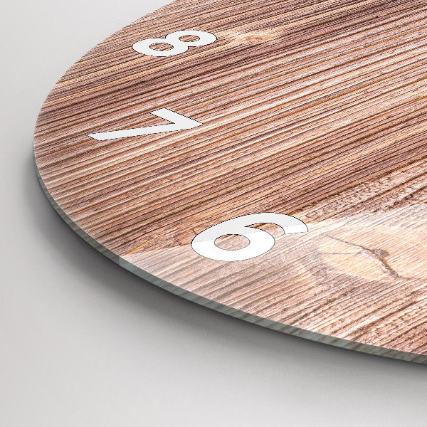 Horloge ronde Poivrons