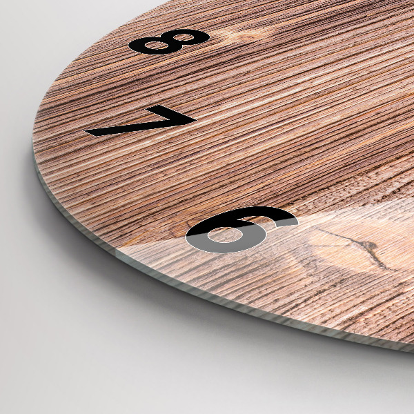 Horloge ronde Poivrons