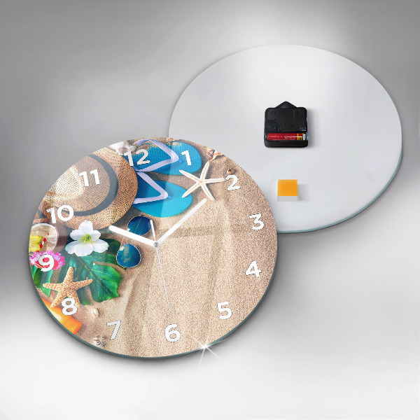 Pendule murale ronde Accessoires de vacances