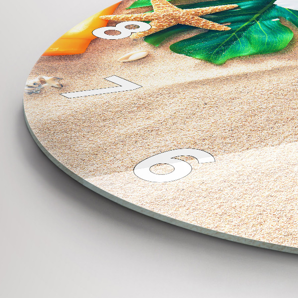 Pendule murale ronde Accessoires de vacances