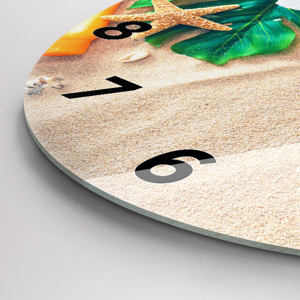 Pendule murale ronde Accessoires de vacances