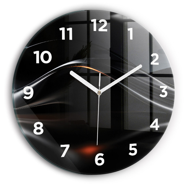 Horloge ronde Abstraction