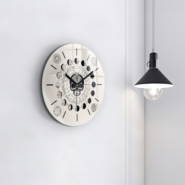 Horloge ronde Phases de la lune