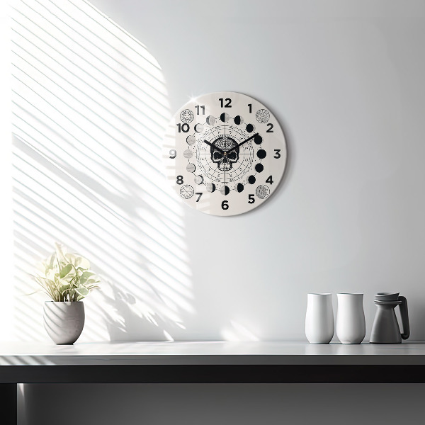 Horloge ronde Phases de la lune