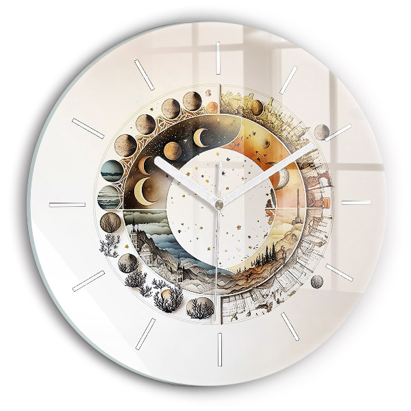 Horloge ronde Horloge astronomique
