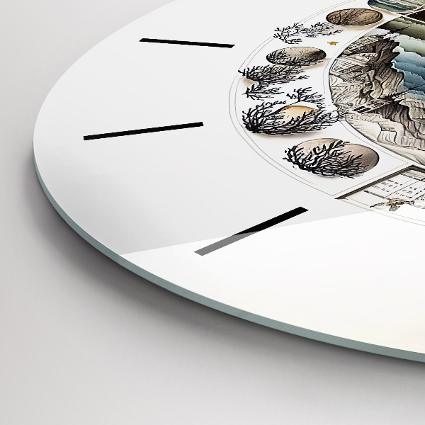 Horloge ronde Horloge astronomique