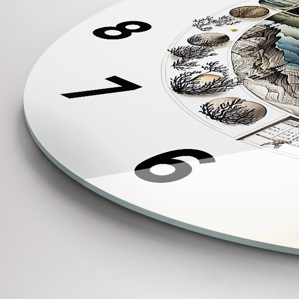 Horloge ronde Horloge astronomique