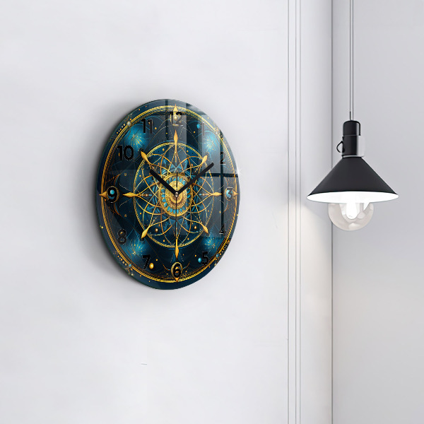 Horloge ronde Horloge horoscope