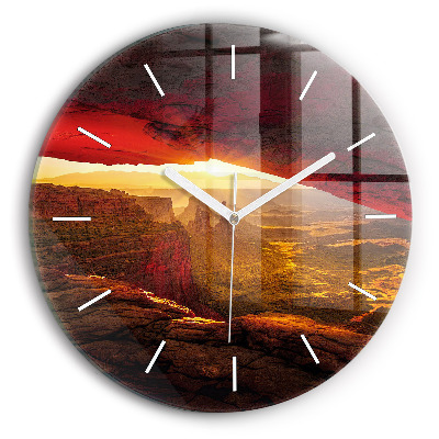 Horloge ronde Grand Canyon Arizona