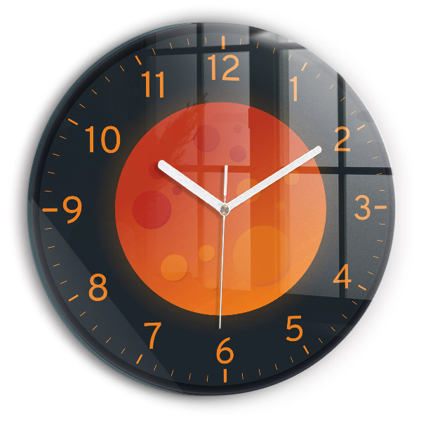 Horloge ronde murale Pleine lune